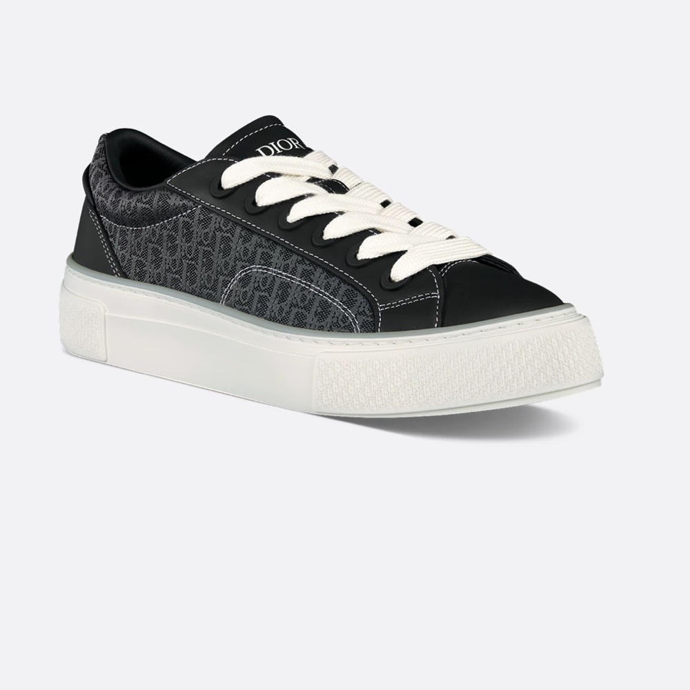 Dior B33 Spin Sneakers in Black and White